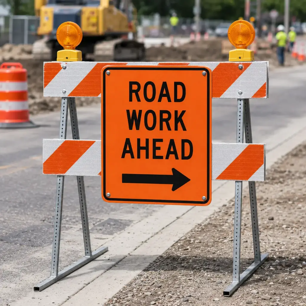 1322-Construction Barricades/Signage