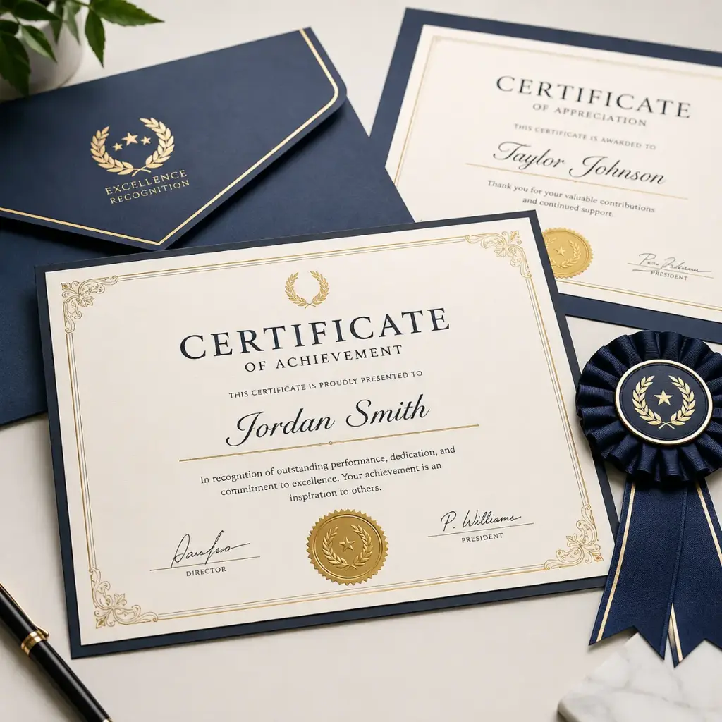3133-Certification & Award Documents